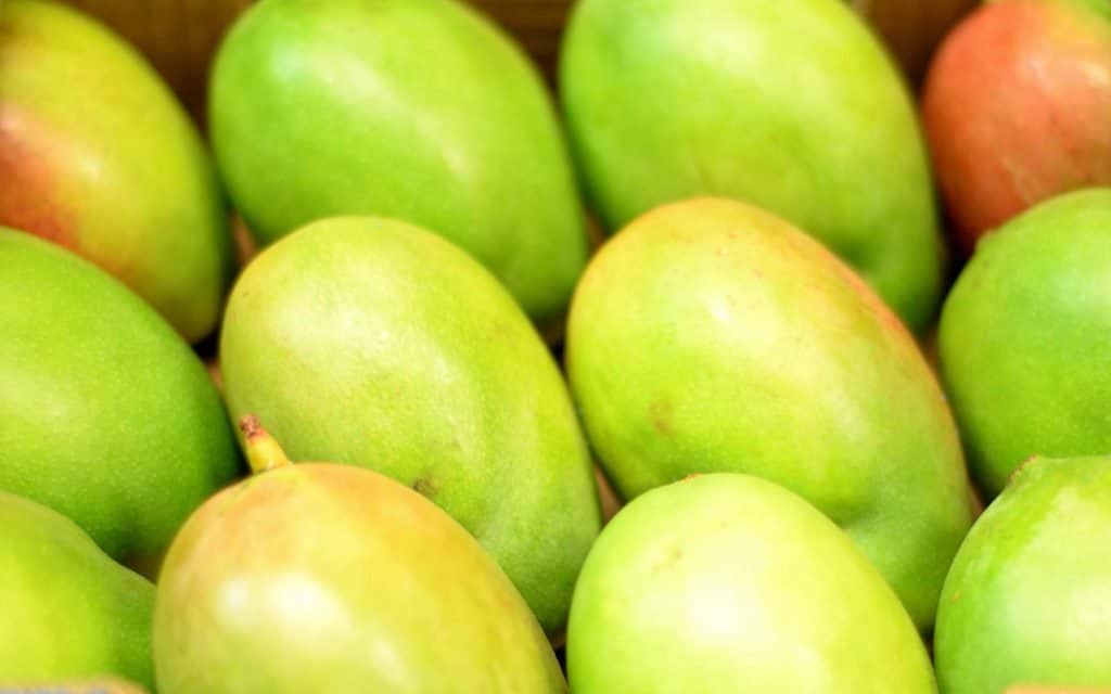 Fresh mangos