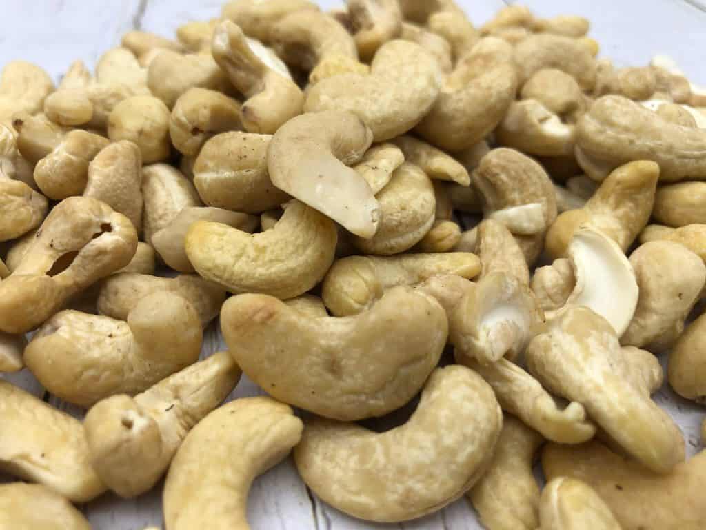 Lots of cashew nuts