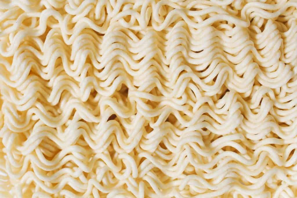 Uncooked noodles