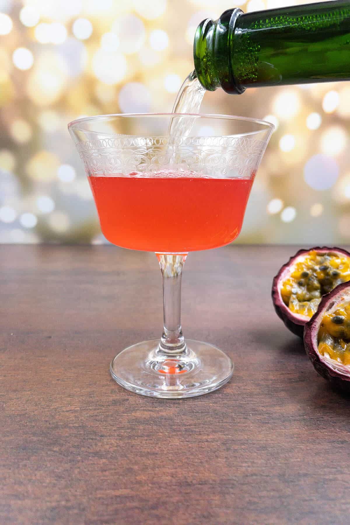 Passion fruit spritz Splash of Taste Vegetarian Recipes