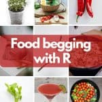 Foods that start with R image.