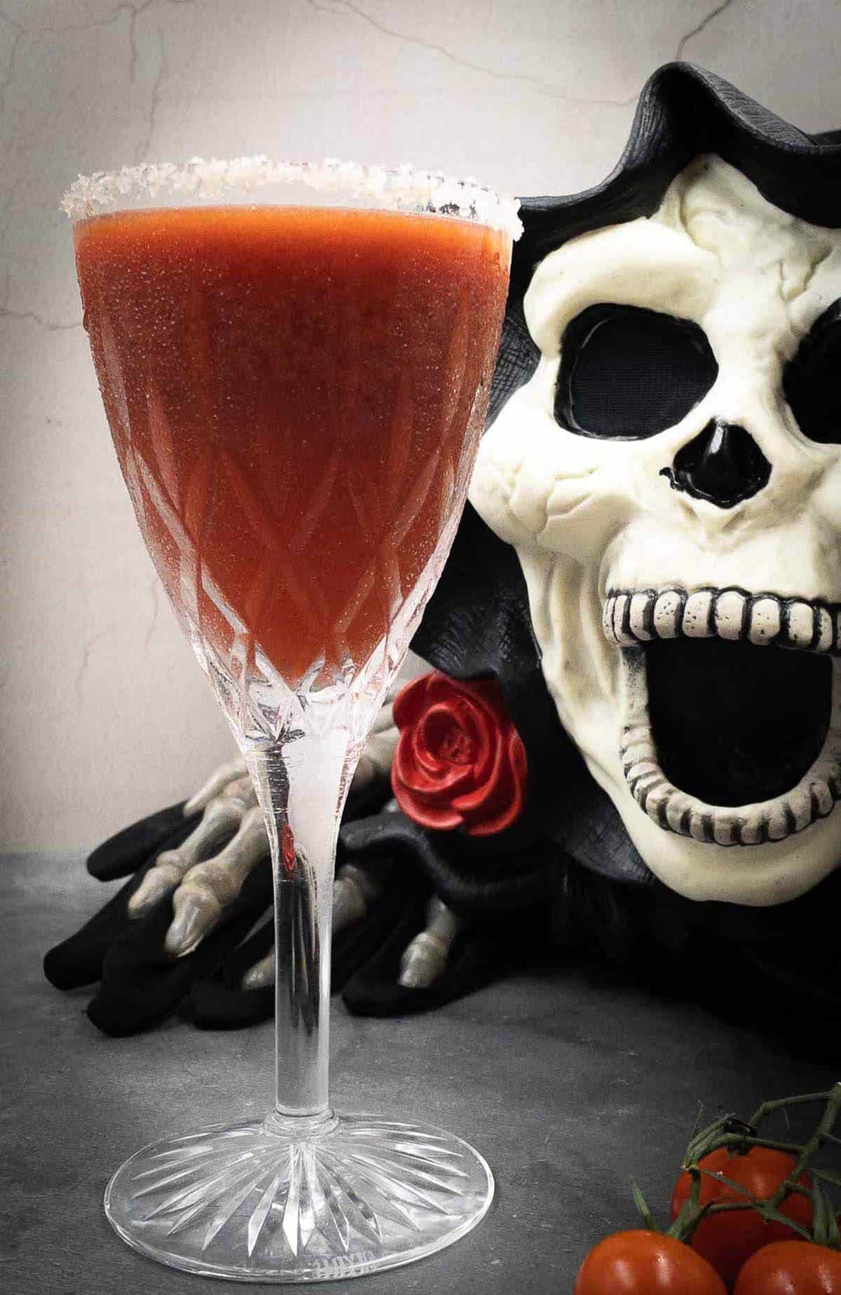 Cocktail From the Crypt - Halloween Drink