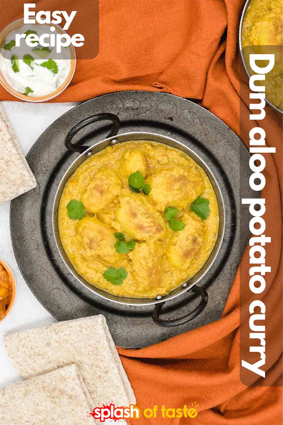 Dum Aloo Recipe - Splash of Taste