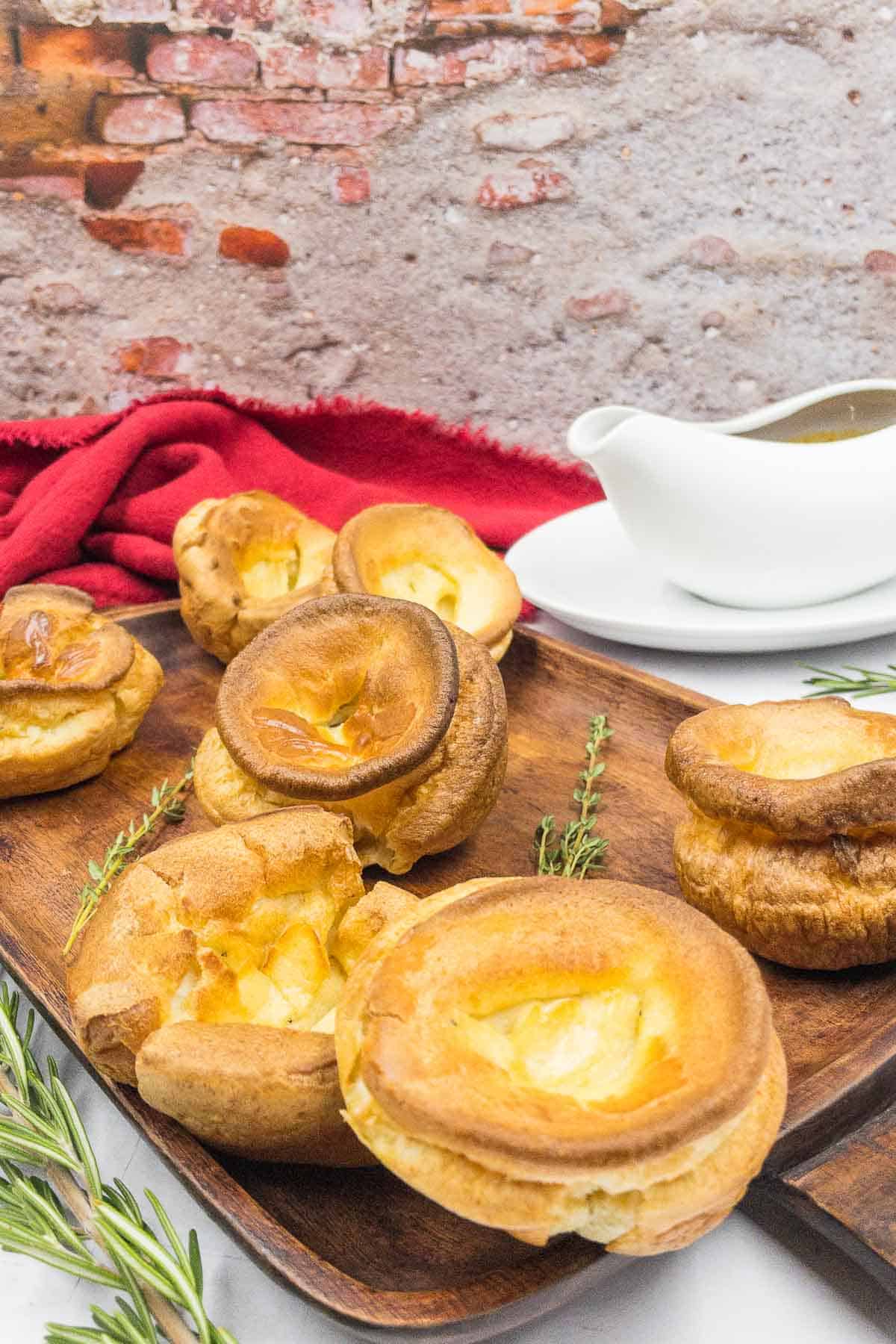Gluten free Yorkshire puddings.