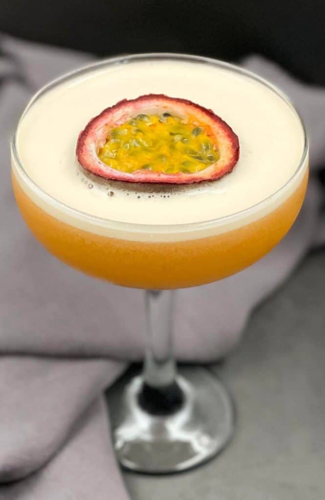 Passion fruit martini.
