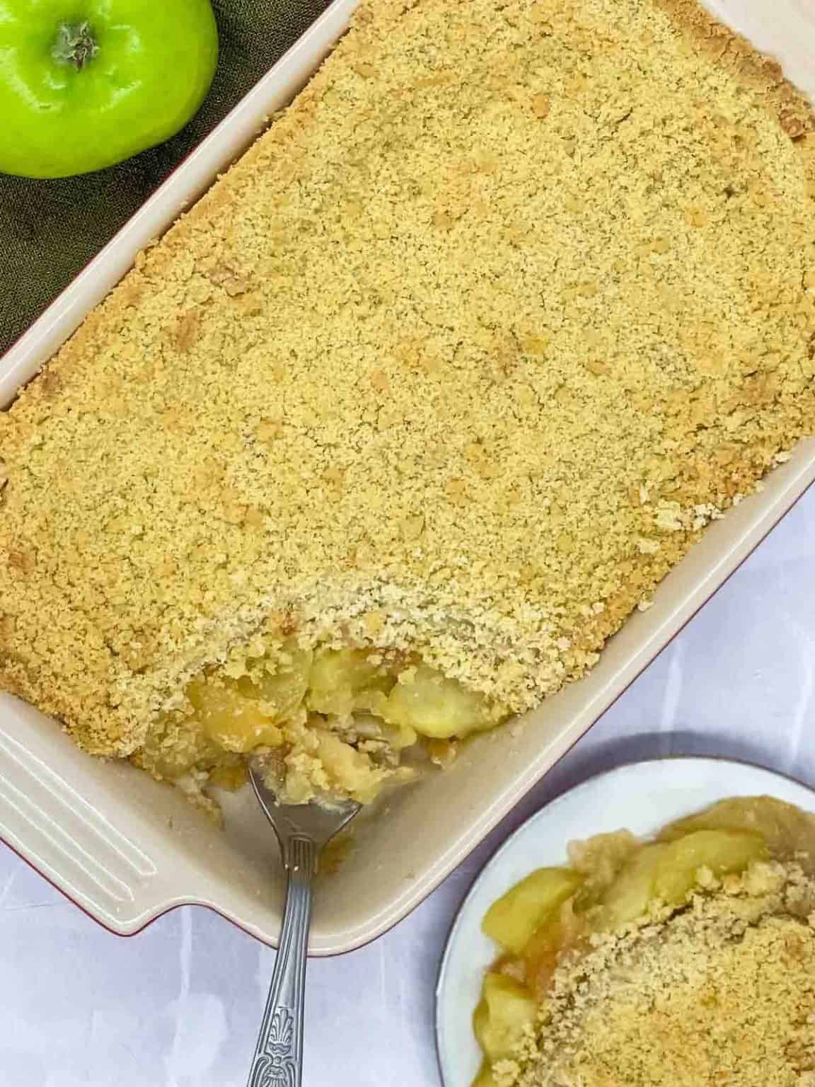 Crumble Topping Recipe - Splash of Taste