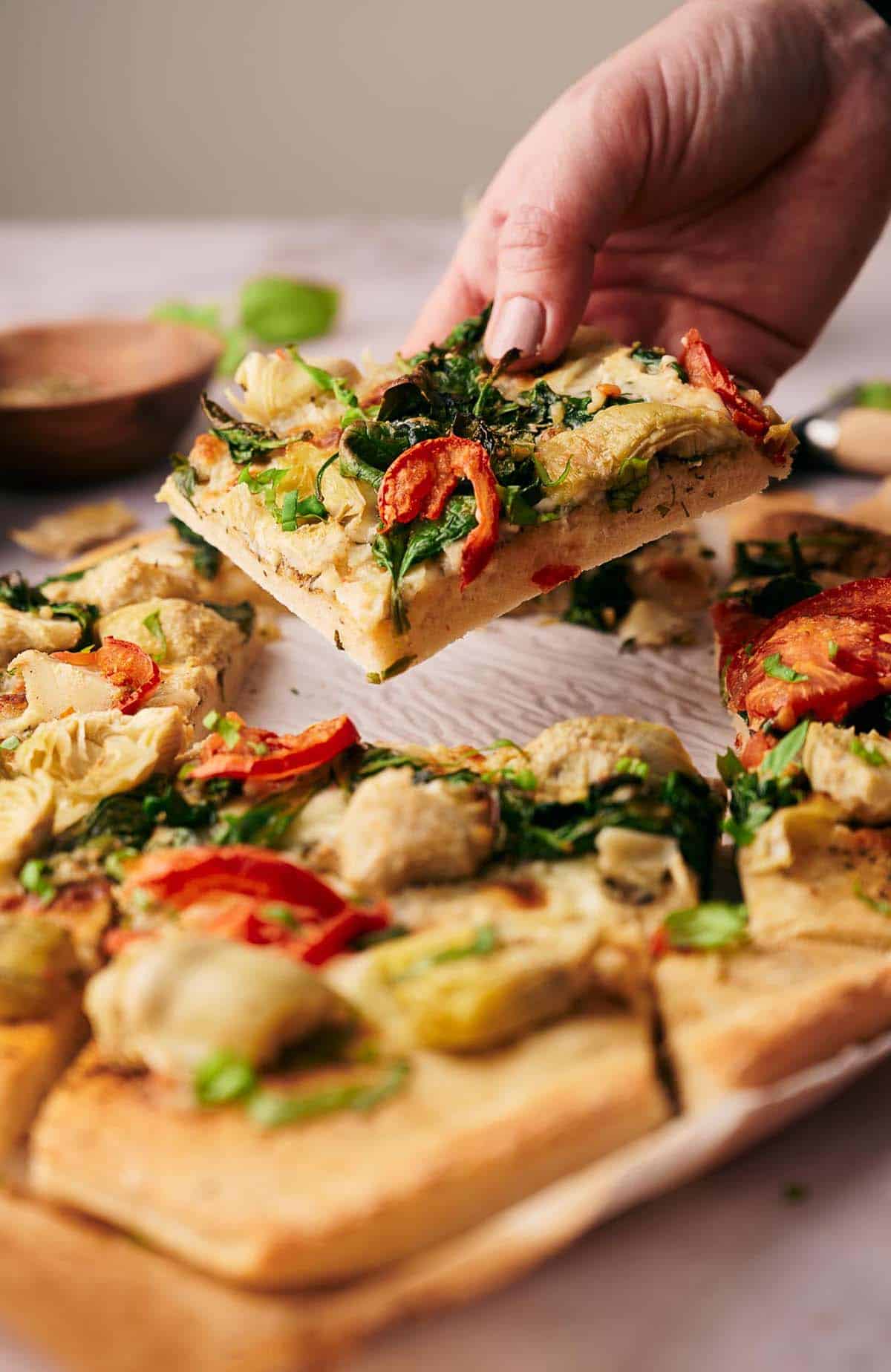 Easy Homemade Artichoke Pizza Recipe - Splash of Taste