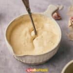 Garlic aioli image for Facebook.