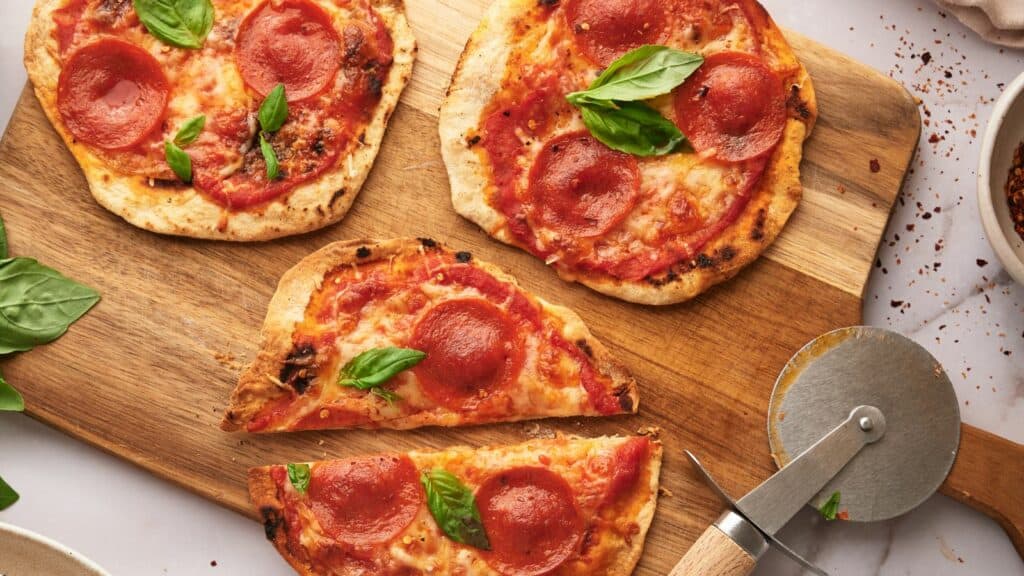 Tortilla Pizza image for MSN.