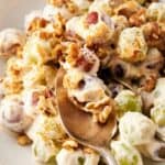 Grape salad image for Pinterest.