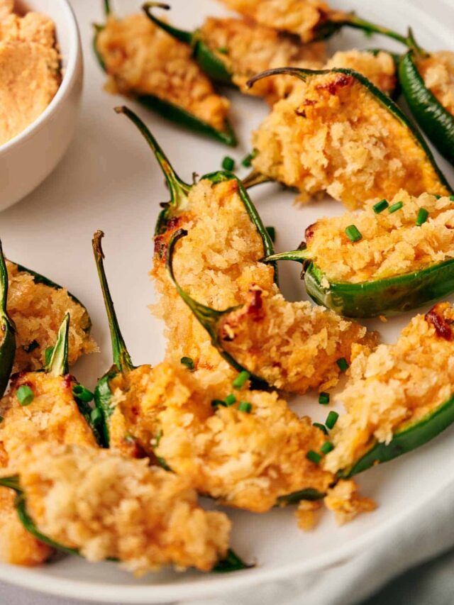 Spicy Baked Jalapeno Poppers Easy Game Day Food Recipe! Splash of