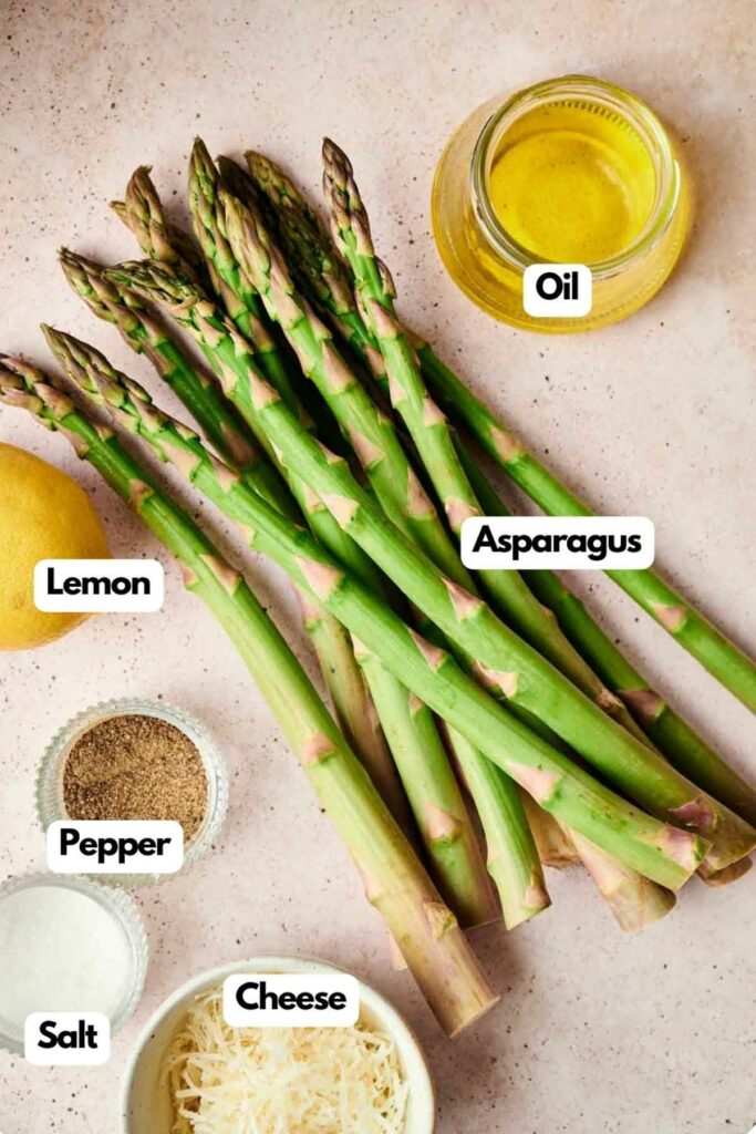 Discover the delectable flavors of a healthy asparagus salad made with the help of an air fryer.
