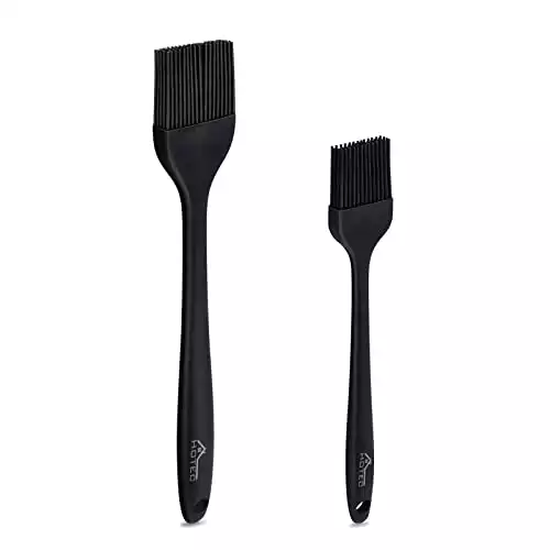 HOTEC Basting Brushes Silicone Heat Resistant Pastry Brushes