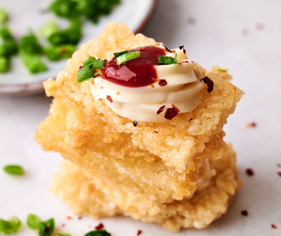 Crispy Rice Recipe (Golden, Crunchy, Ready in 40 Minutes) - Splash of Taste