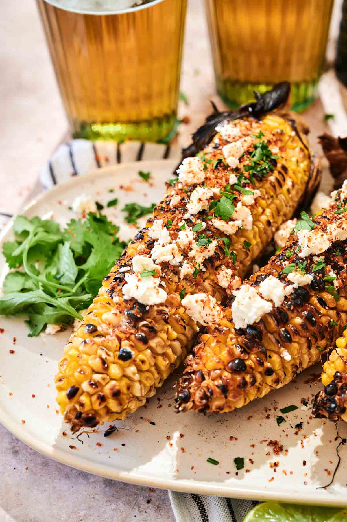 Grilled Corn on the Cob - Splash of Taste