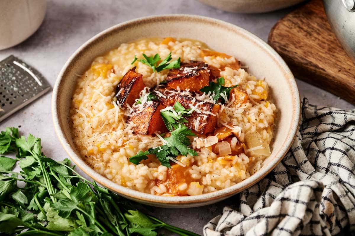 Butternut Squash Risotto Recipe - Best Comfort Food - Splash of Taste